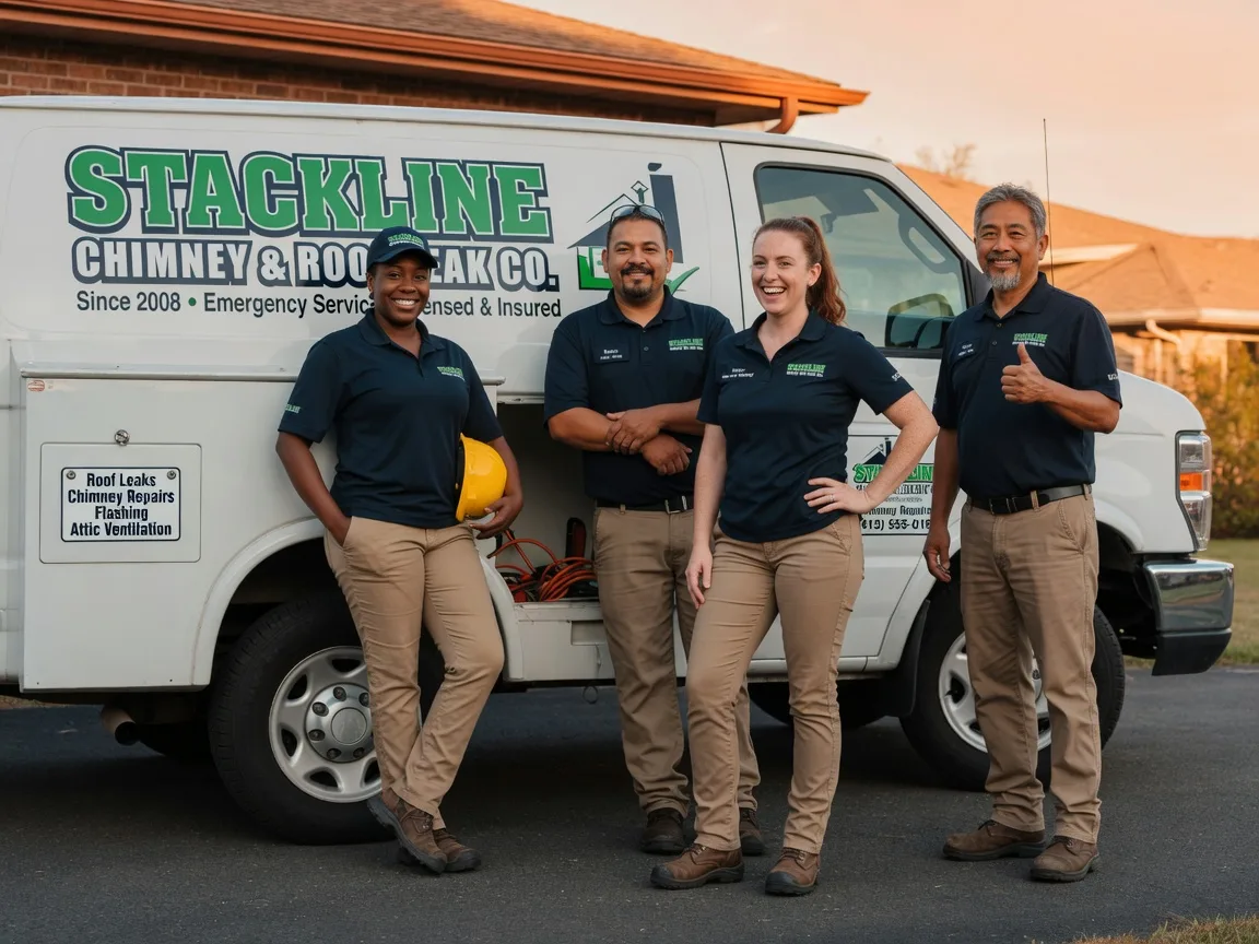 Chimney flashing repair company in Kress, TX